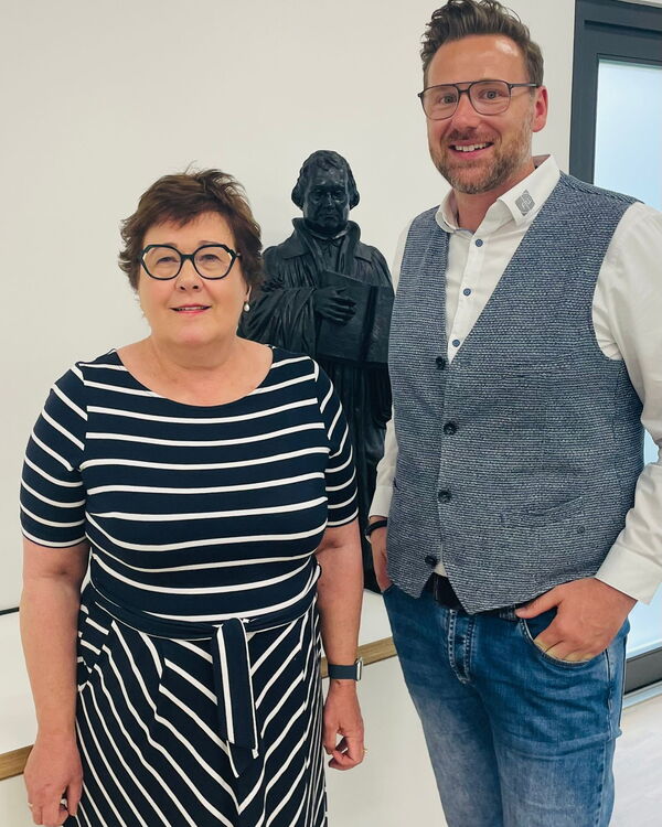 Ministerin Frau Grimm-Benne, Florian Wend